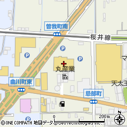 ニトリ橿原店周辺の地図