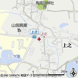 大阪府堺市中区上之850周辺の地図