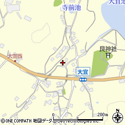 岡山県笠岡市大宜1313周辺の地図