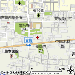 奈良県桜井市吉備477周辺の地図