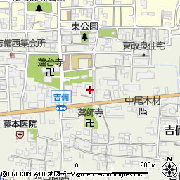 奈良県桜井市吉備480周辺の地図