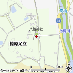 奈良県宇陀市榛原足立70-2周辺の地図