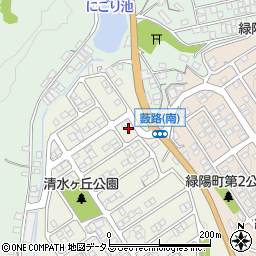広島県福山市清水ケ丘10周辺の地図