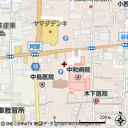 奈良県桜井市阿部352周辺の地図