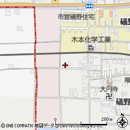 奈良県大和高田市礒野町22-15周辺の地図