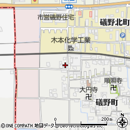 奈良県大和高田市礒野町22-5周辺の地図