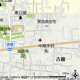 ホリデー車検桜井周辺の地図