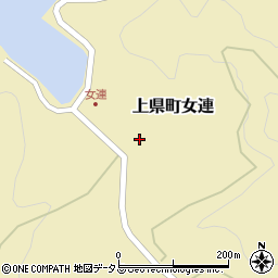 長崎県対馬市上県町女連52周辺の地図