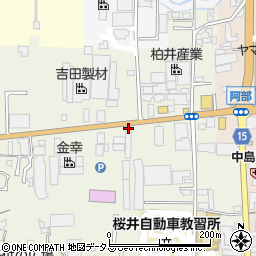 奈良県桜井市吉備560周辺の地図