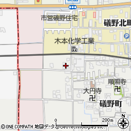 奈良県大和高田市礒野町22-8周辺の地図
