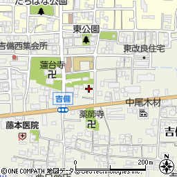 奈良県桜井市吉備478周辺の地図