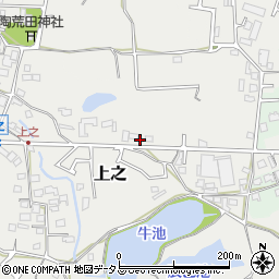大阪府堺市中区上之399周辺の地図