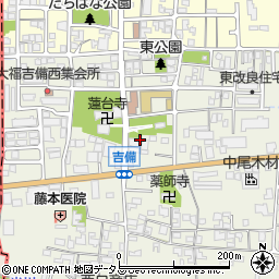 奈良県桜井市吉備471周辺の地図