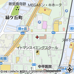 近畿労働金庫富田林支店周辺の地図