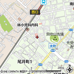 大阪府和泉市葛の葉町周辺の地図