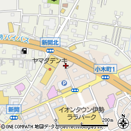 三重県伊勢市小木町725-1周辺の地図