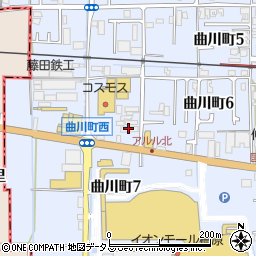 ラーメンまこと屋 橿原曲川店周辺の地図
