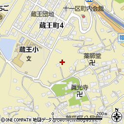 広島県福山市蔵王町3丁目3周辺の地図