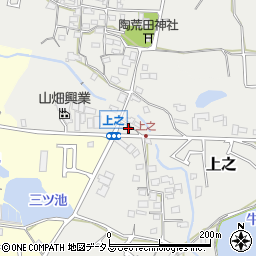 大阪府堺市中区上之848周辺の地図