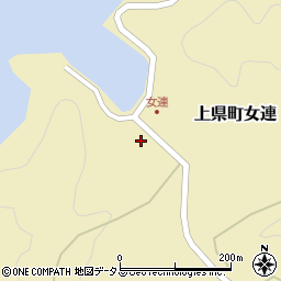 長崎県対馬市上県町女連85周辺の地図