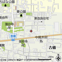 奈良県桜井市吉備511周辺の地図