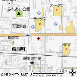 奈良県橿原市醍醐町267-1周辺の地図