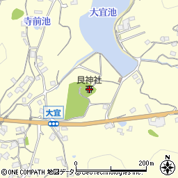 艮神社周辺の地図