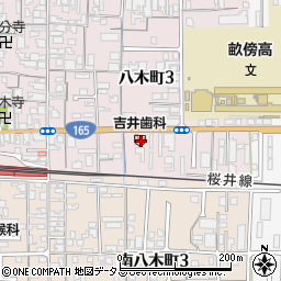 吉井歯科医院周辺の地図