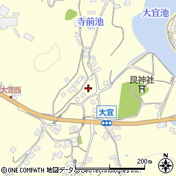 岡山県笠岡市大宜1315周辺の地図