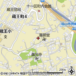 蔵王の家宅老所周辺の地図