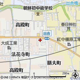 奈良県橿原市法花寺町87-3周辺の地図