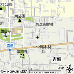 奈良県桜井市吉備513周辺の地図