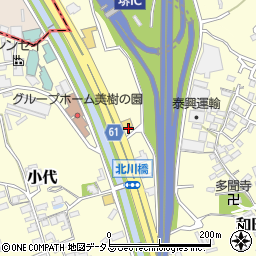 餃子の王将 堺インター店周辺の地図