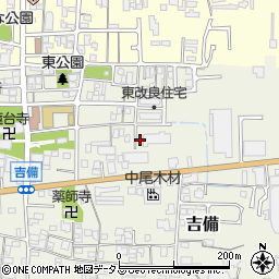 奈良県桜井市吉備514周辺の地図