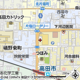 南都銀行高田支店・高田本町支店・尺土支店共同店舗 ＡＴＭ周辺の地図