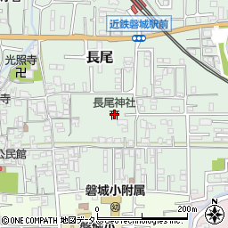 長尾神社周辺の地図