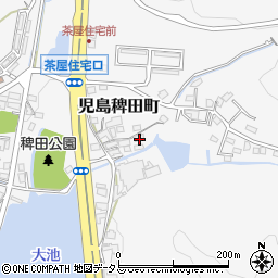 岡山県倉敷市児島稗田町2628周辺の地図
