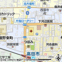 ＫＩＮＳＨＯ大和高田店周辺の地図