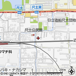 奈良県葛城市尺土185-26周辺の地図