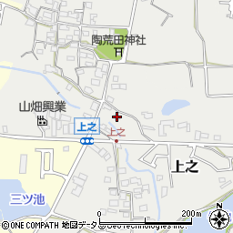 大阪府堺市中区上之421周辺の地図