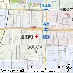 奈良県大和高田市旭南町5周辺の地図