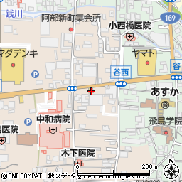 奈良県桜井市阿部528周辺の地図