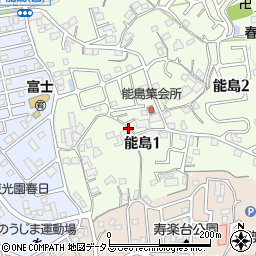 〒721-0906 広島県福山市能島の地図