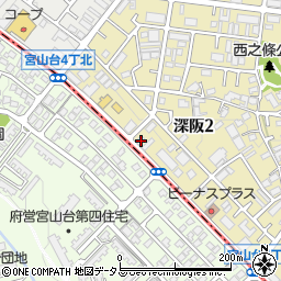 立志館ゼミナール　宮山台校周辺の地図