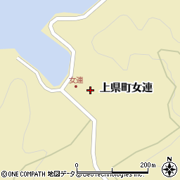 長崎県対馬市上県町女連59周辺の地図