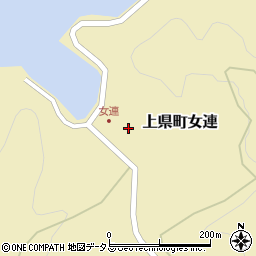 長崎県対馬市上県町女連59周辺の地図