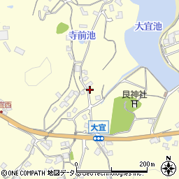 岡山県笠岡市大宜1361周辺の地図