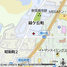 大阪府営富田林緑ヶ丘住宅周辺の地図
