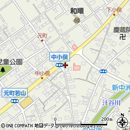 東京海上日動火災保険　代理店山西保険周辺の地図