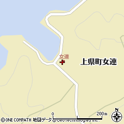 長崎県対馬市上県町女連7周辺の地図